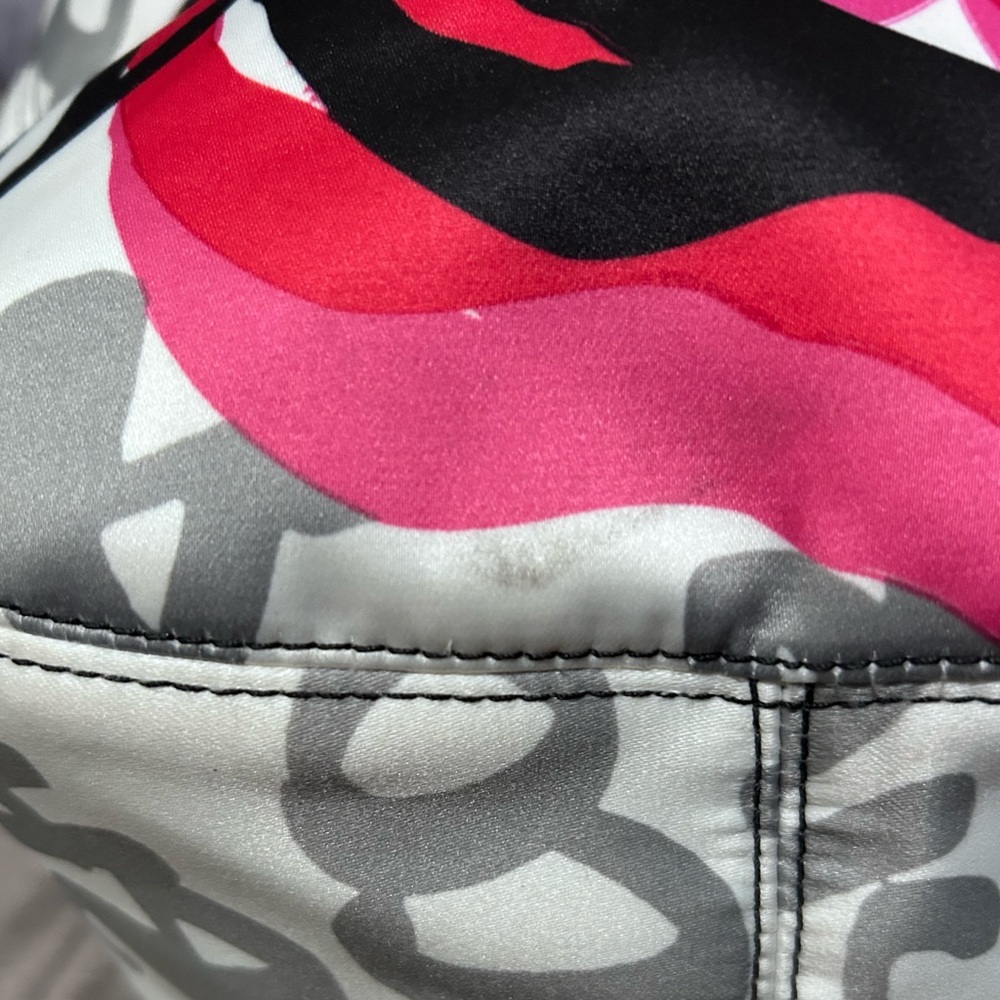 RARE! Limited Edition XL Coach Poppy Graffiti Floral Bella Tote - Picture 7 of 11